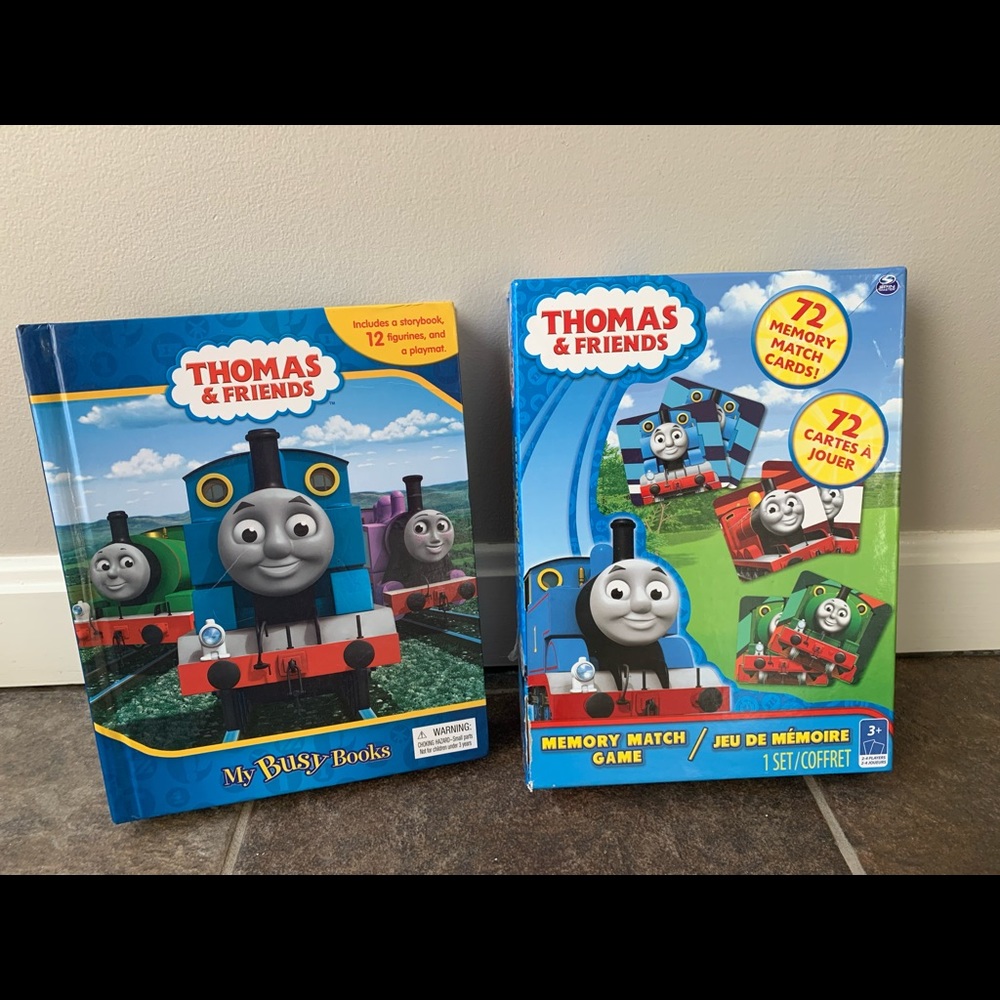 Thomas Busy Book & Matching Game 🚂